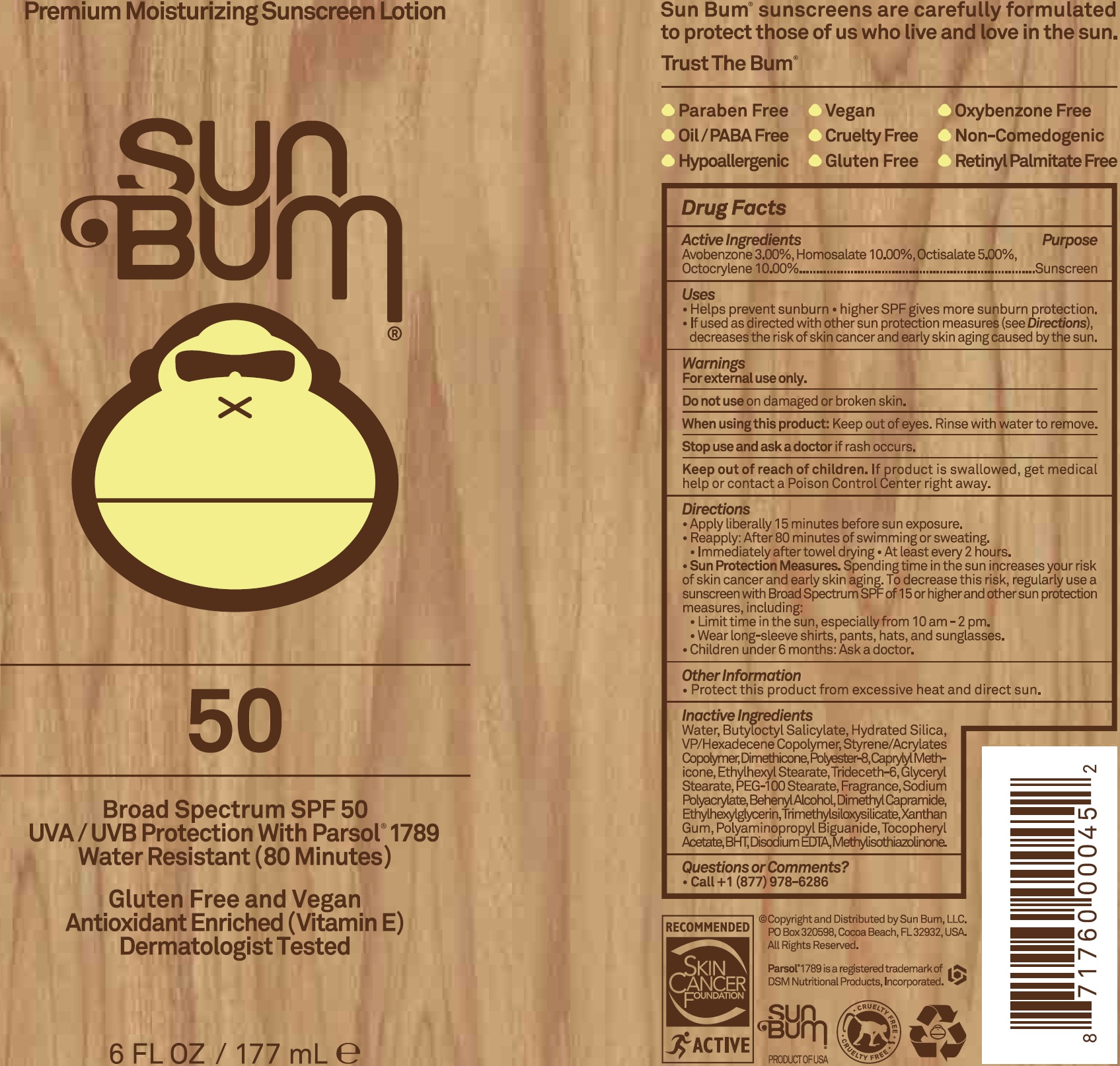 Pill image for Sun Bum Spf 50 Premium Moisturizing Sunscreen