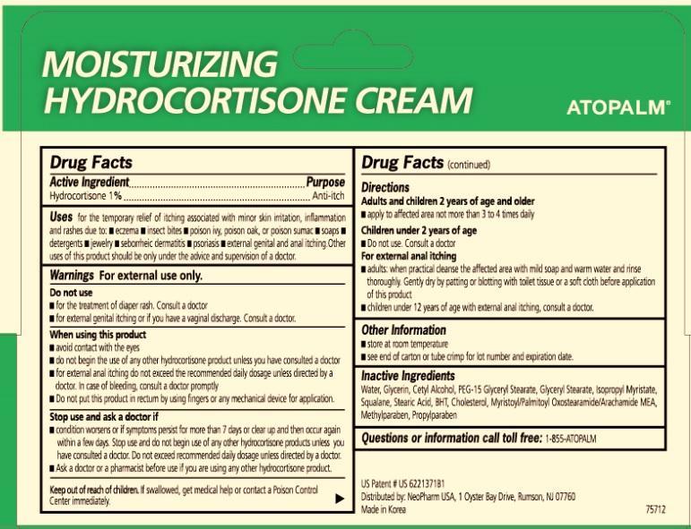 Pill image for Atopalm Moisturizing Hydrocortisone Cream