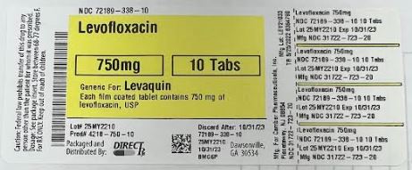 Pill image for Levofloxacin