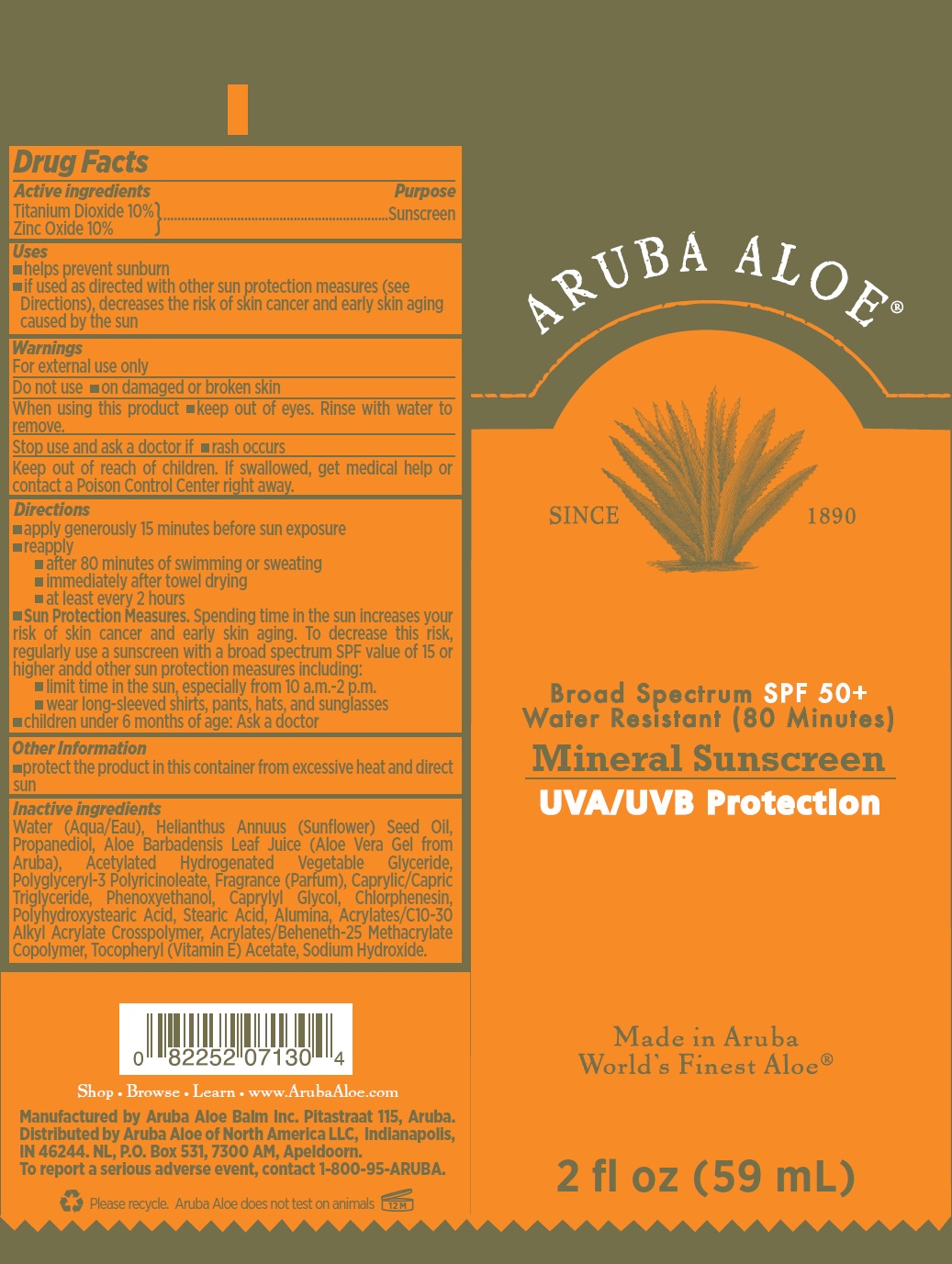 Pill image for Broad Spectrum Water Resistant Spf 50 Mineral Sunscreen