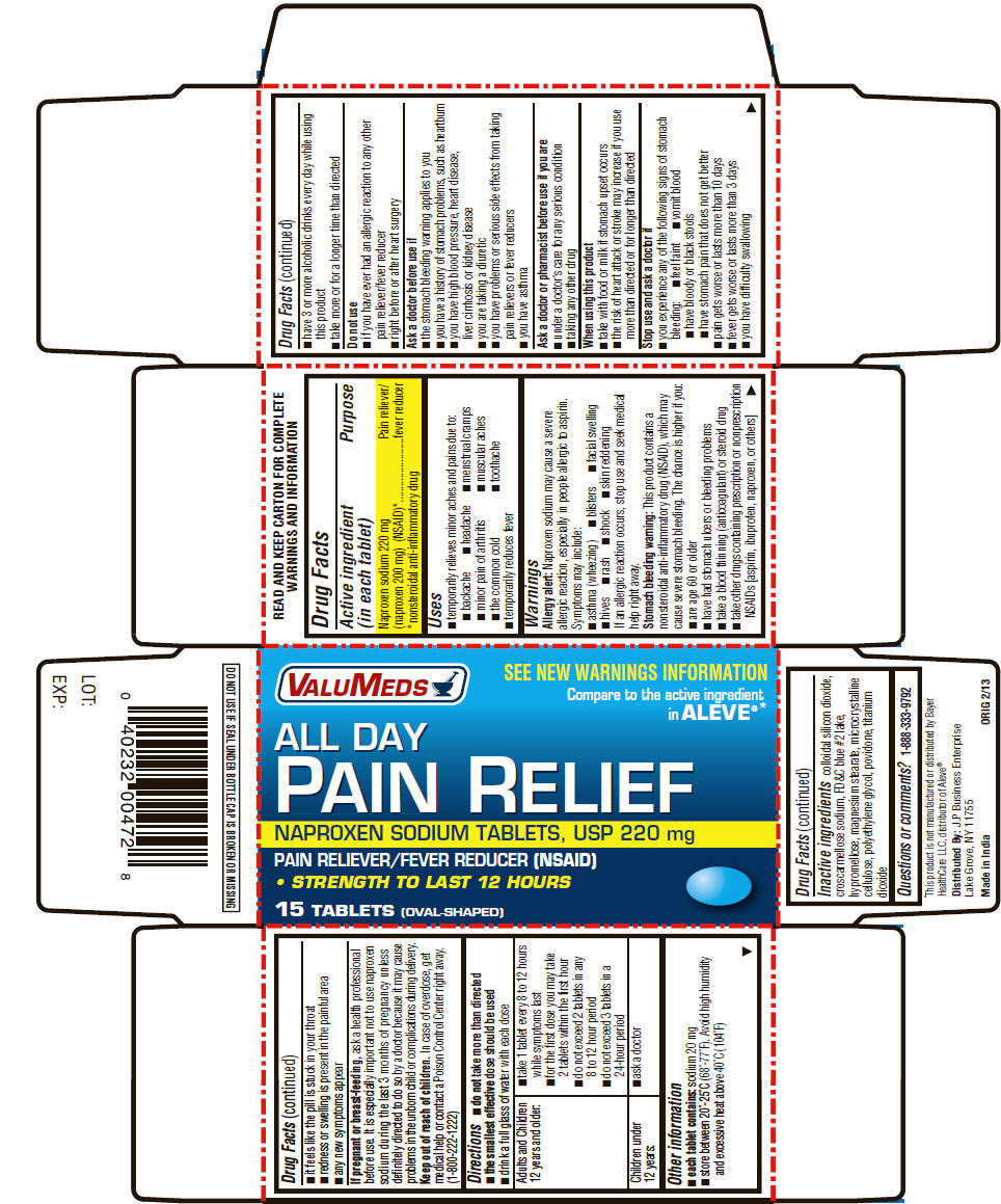 Pill image for All Day Pain Relief