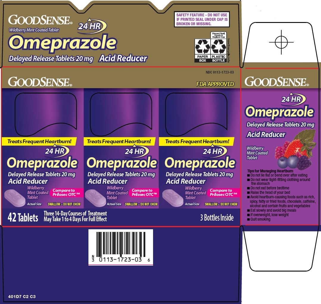 Pill image for Perrigo Omeprazole Delayed Release Tablets 20 Mg Drug Facts