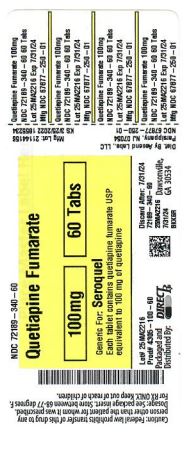 Pill image for Quetiapine Fumarate