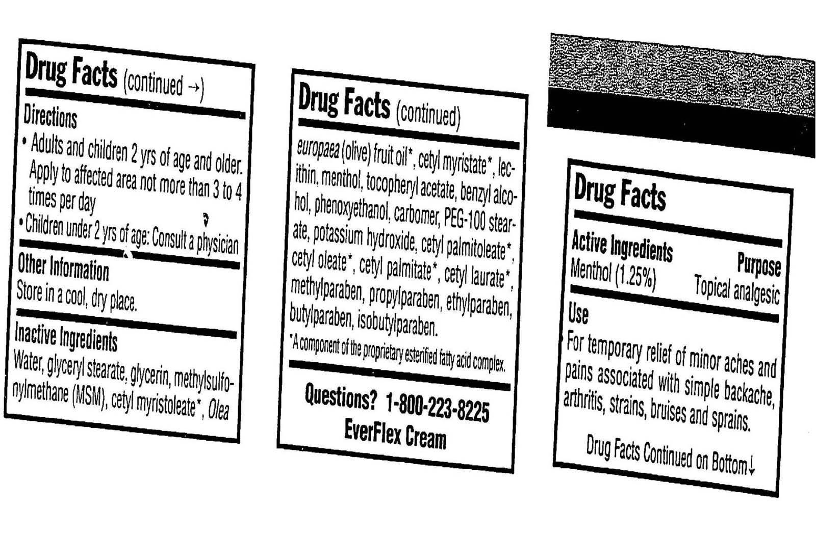 Pill image for Everflex Topical Analgesic Pain Relief Cream