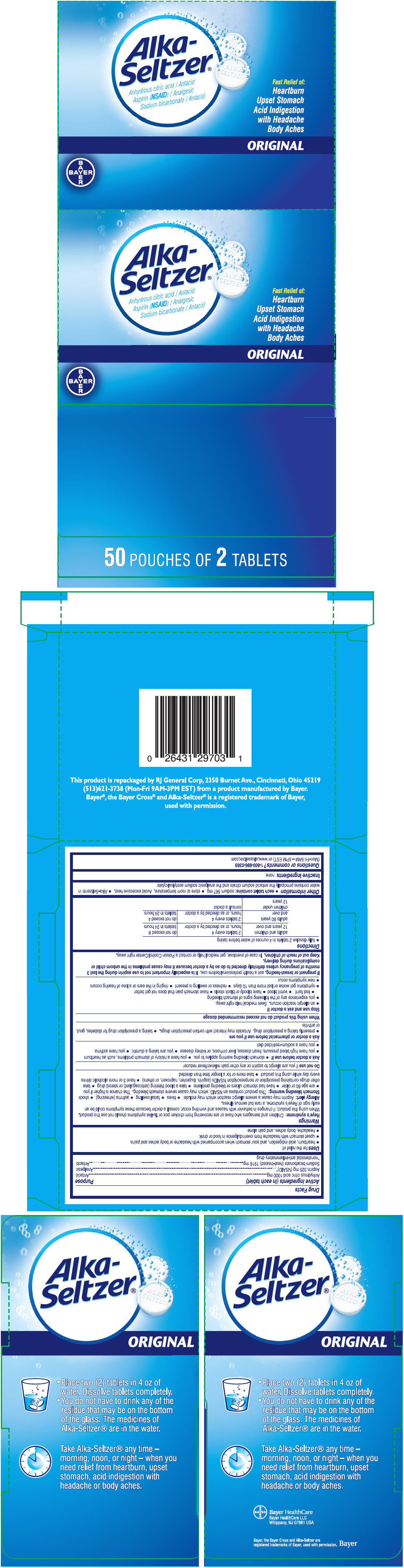 Pill image for Alka-seltzer ®