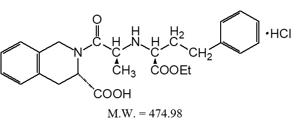 Pill image for Quinapril Tablets, Usp