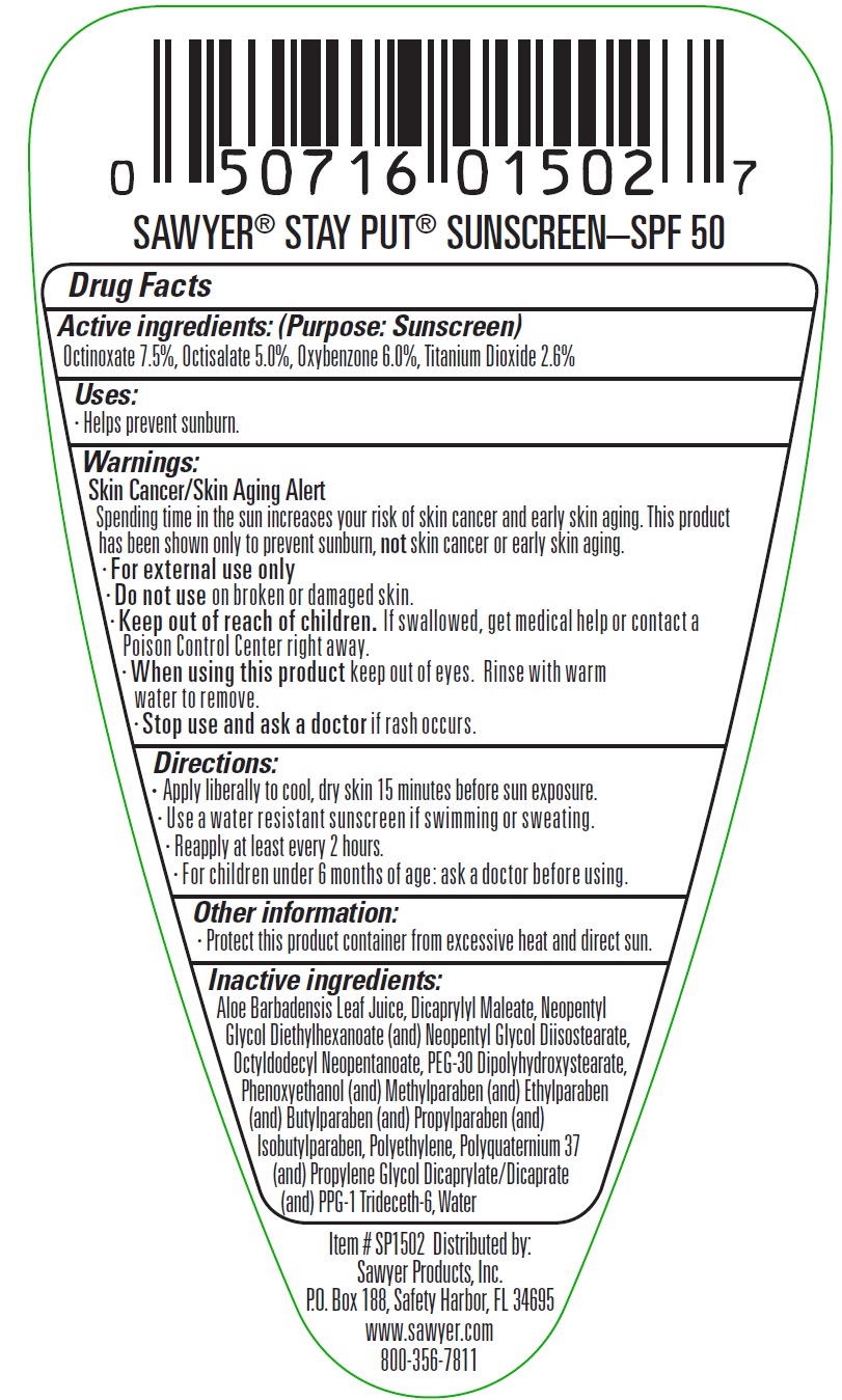 Pill image for Spf 50 Stay Put Sunscreen