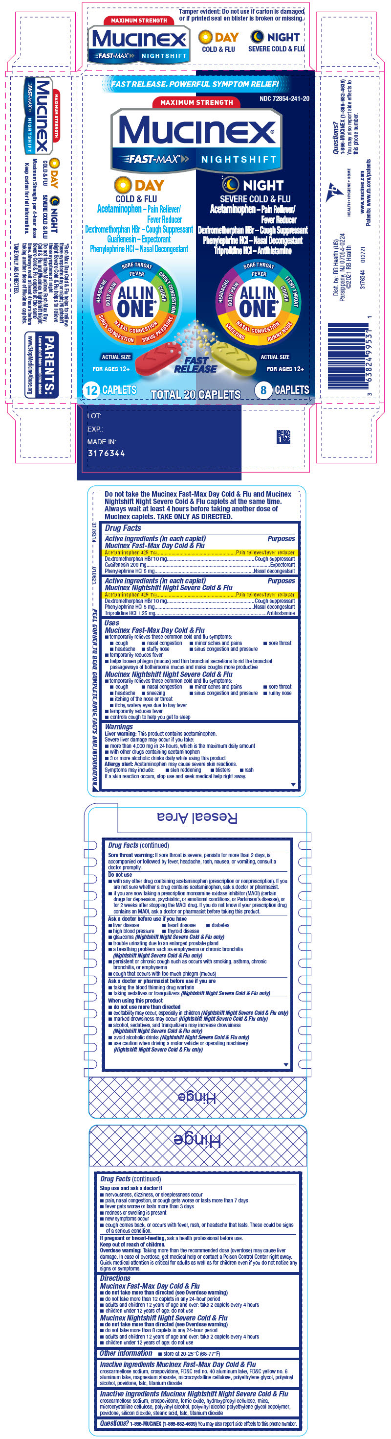 Pill image for Mucinex® Fast-max ®