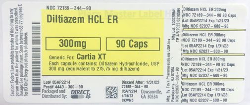 Pill image for Diltiazem Hydrochloride