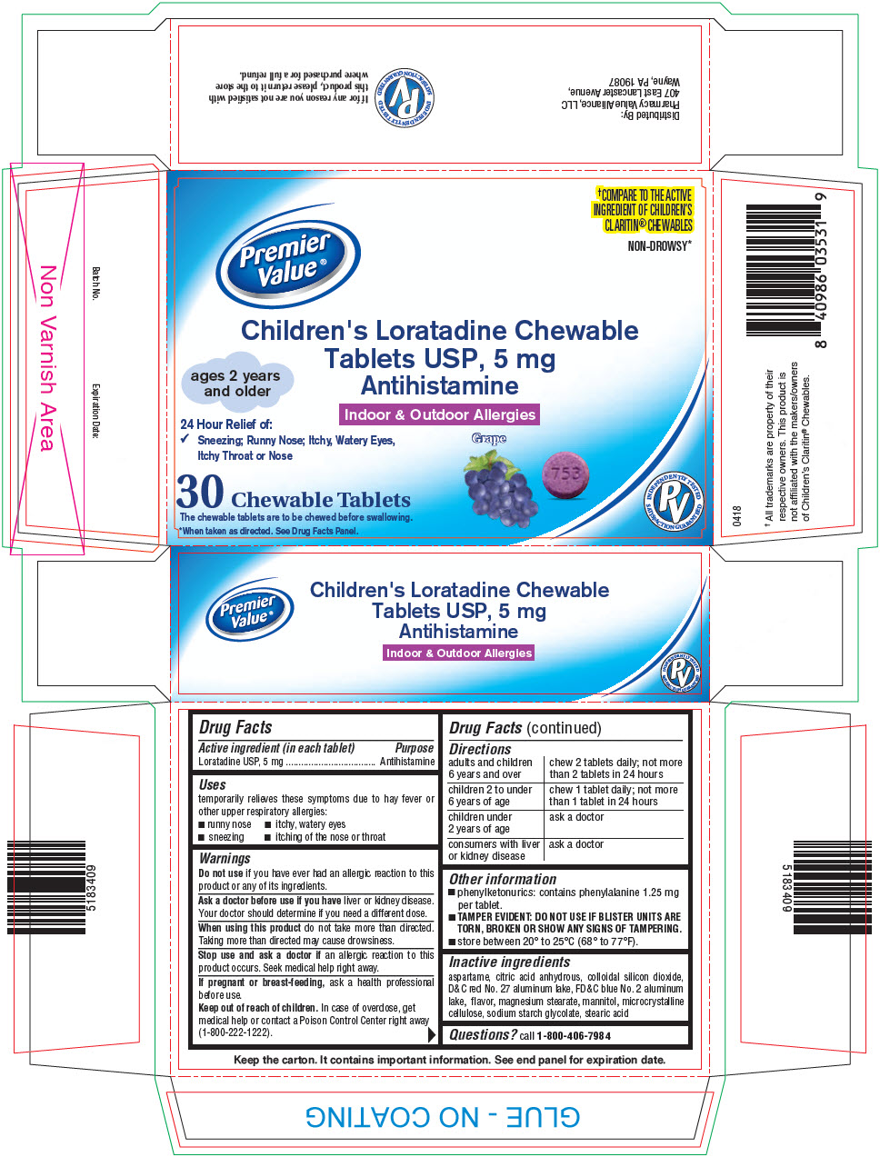 Pill image for Loratadine