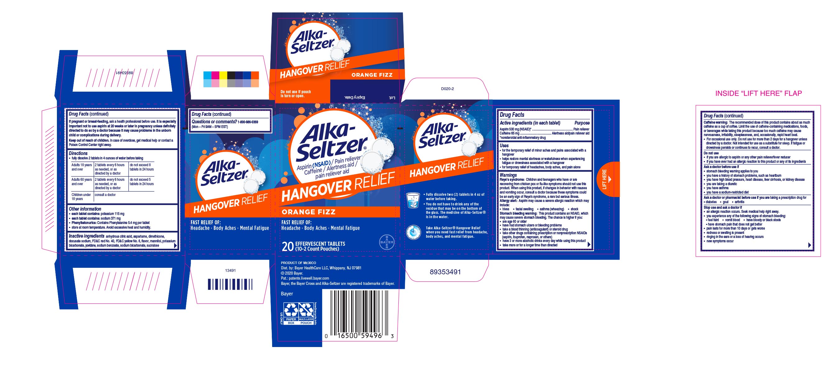 Pill image for Alka-seltzer Hangover Relief