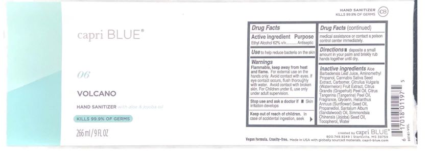 Pill image for Capri Blue Volcano Hand Sanitizer