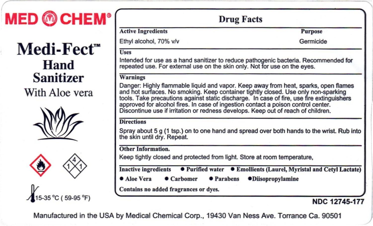 Pill image for Medi Fect Label