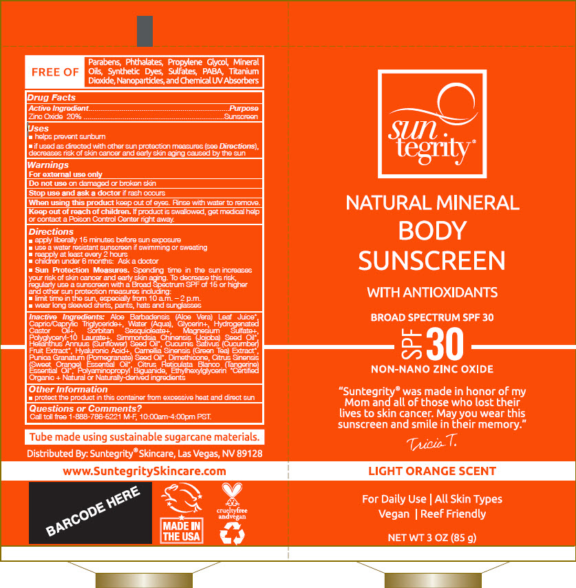 Pill image for natural mineral body sunscreen