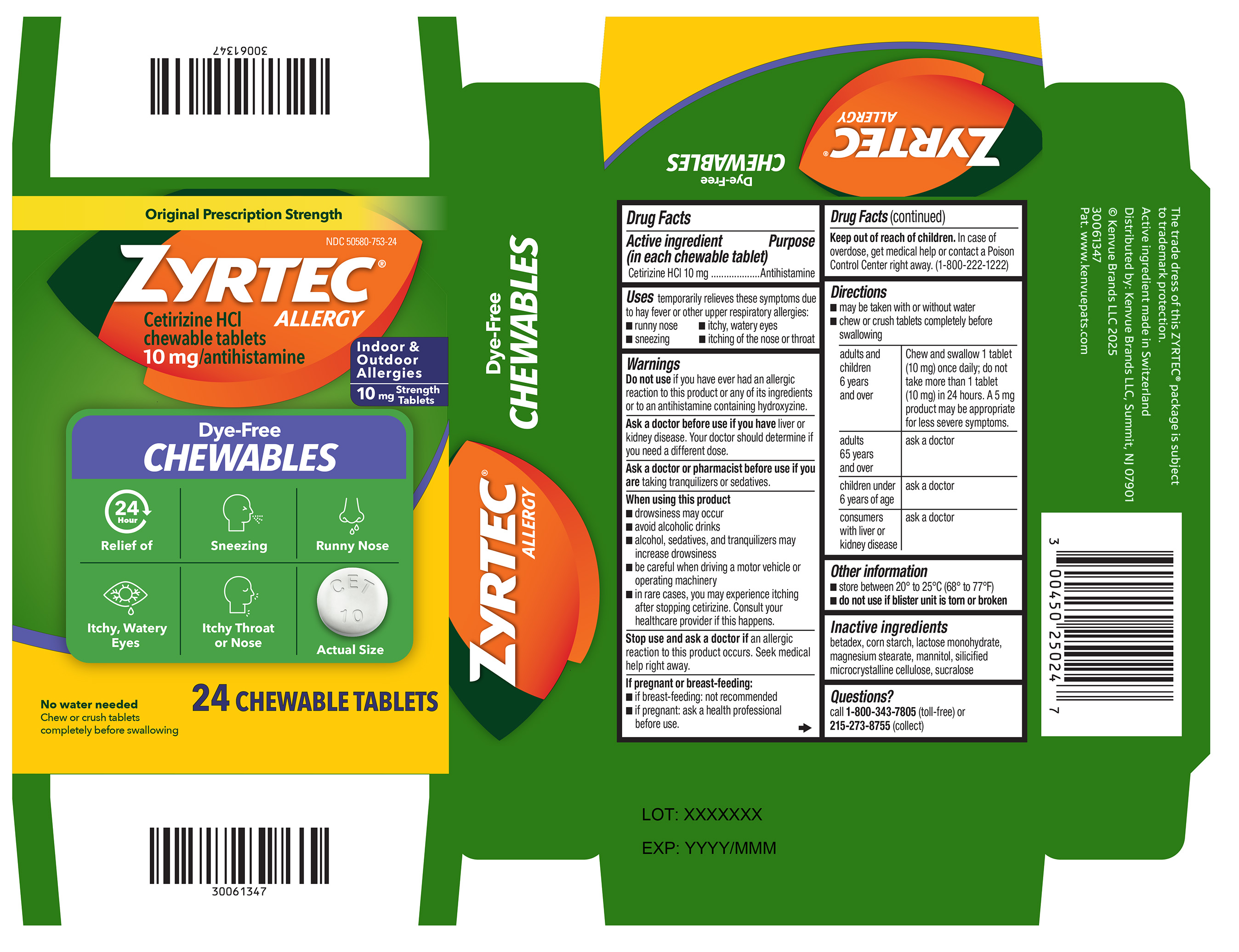 Pill image for zyrtec allergy