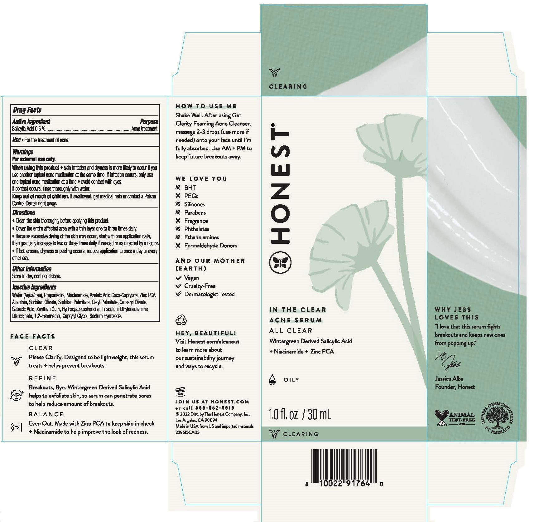 Pill image for In The Clear Acne Serum