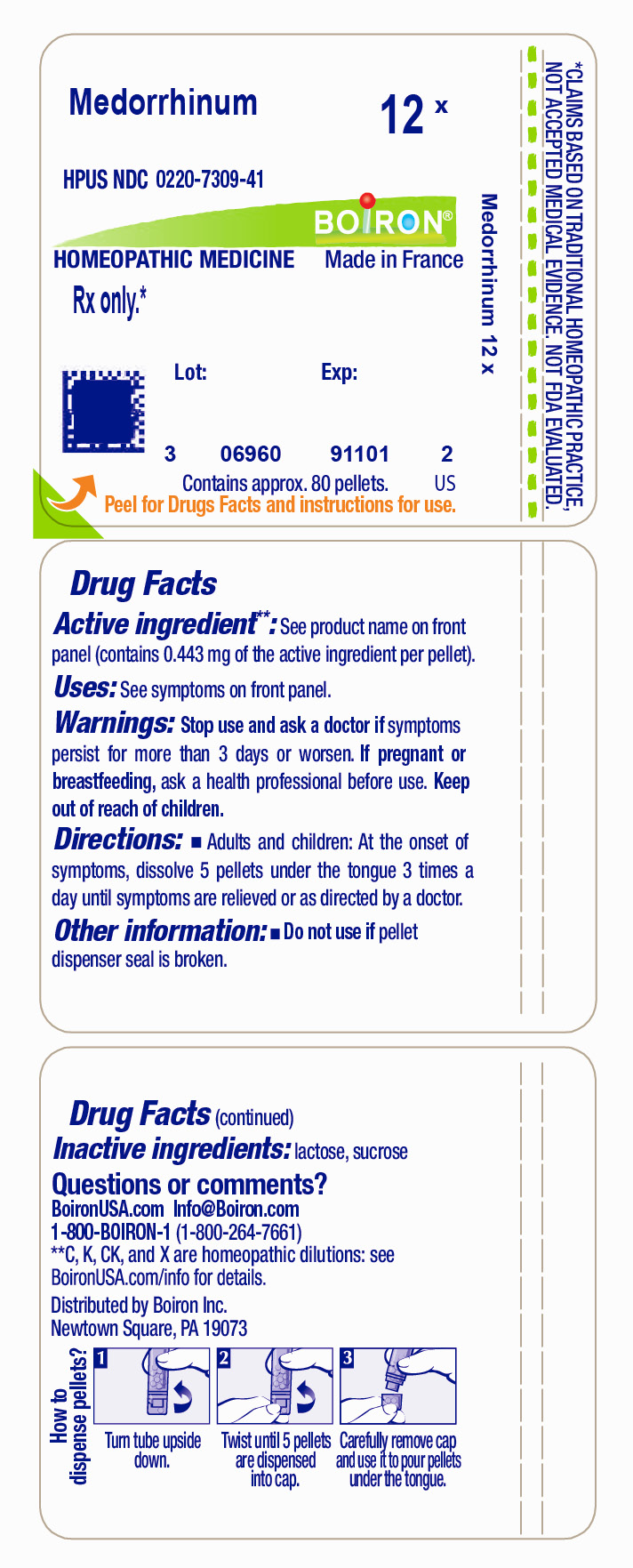 Pill image for Medorrhinum 12x
