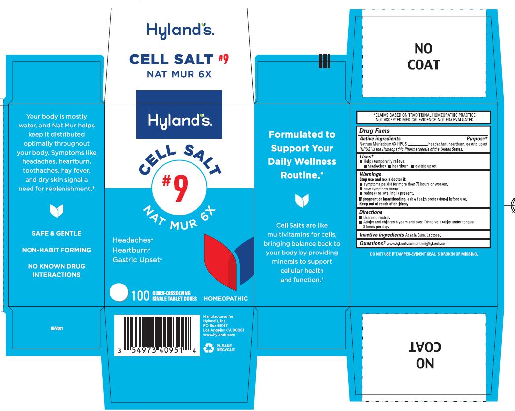 Pill image for Cell Salt #9 Nat Mur 6x