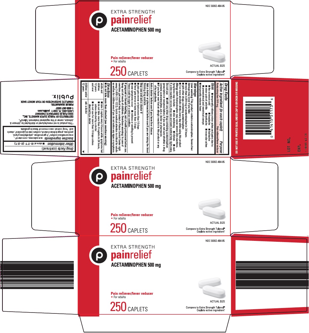 Pill image for Publix Super Markets, Inc. Pain Relief Drug Facts