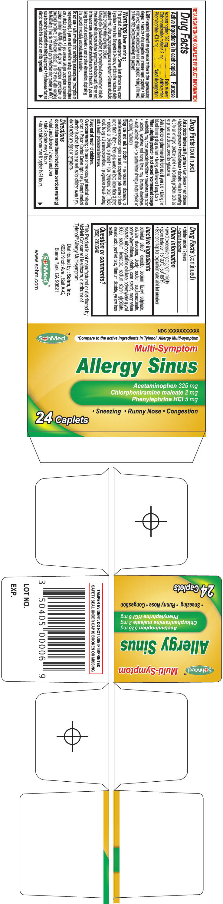 Pill image for Sohmed™ Allergy Sinus