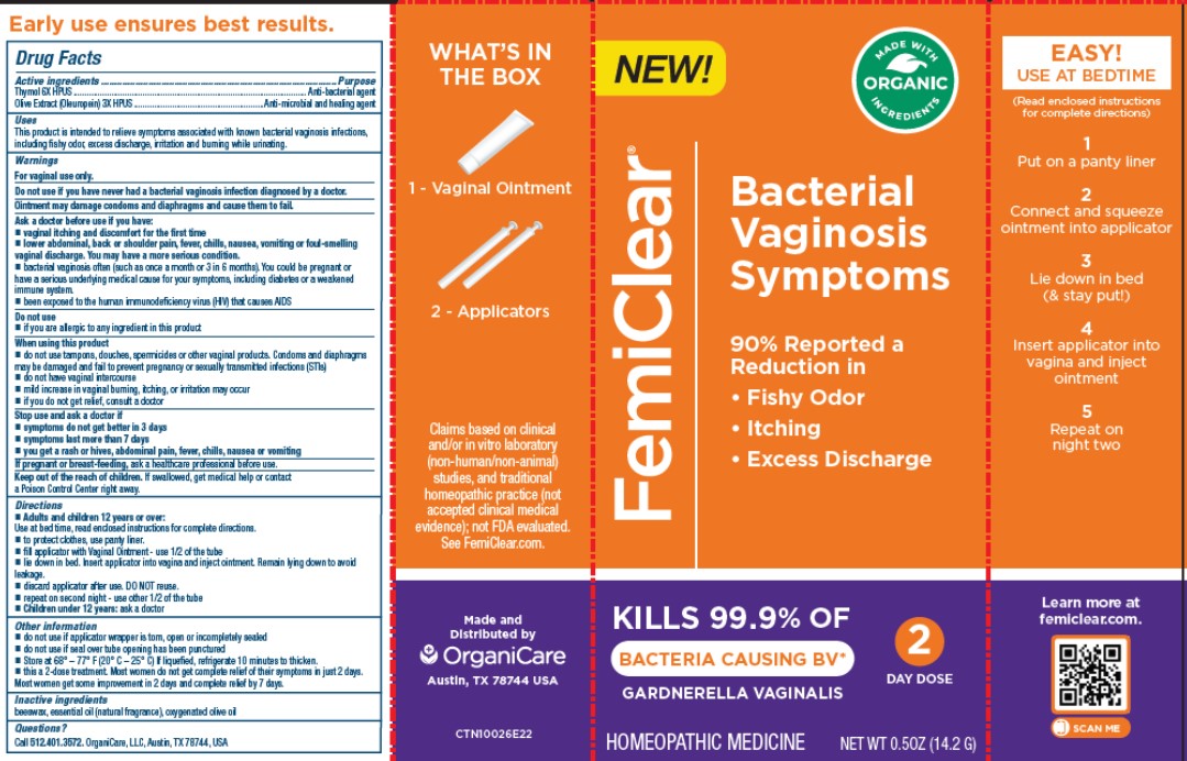 Pill image for Femiclear Bactgerial Vaginosis Symptoms