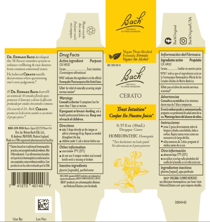 Pill image for Bach Original Flower Remedies Cerato