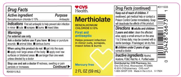Pill image for Cvs Merthiolate