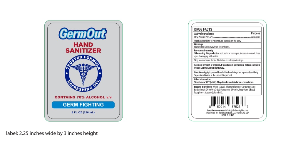 Pill image for Germ Out Hand Sanitizer