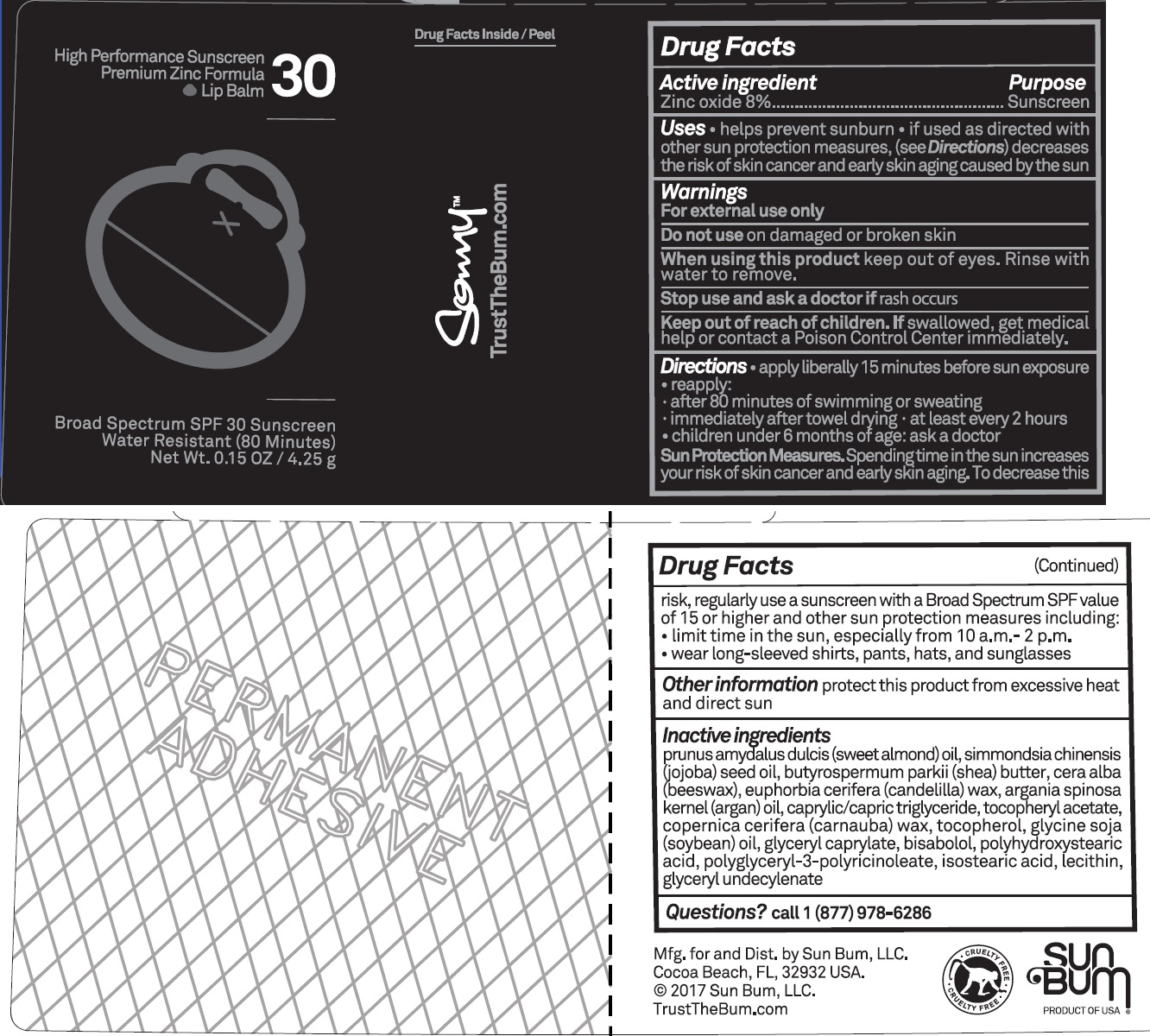 Pill image for Sun Bum Signature Spf 30 Sunscreen Lip Balm