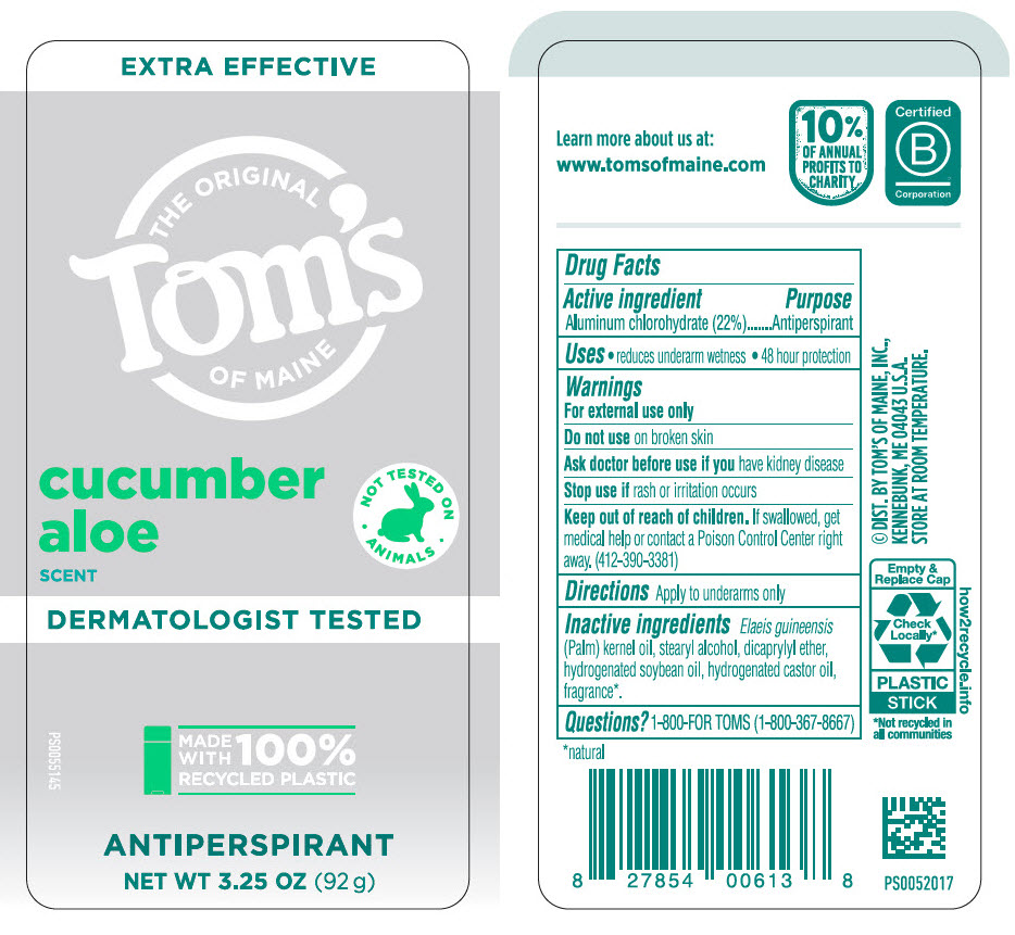 Pill image for Toms Of Maine Tom's Of Maine Cucumber Aloe Ap Wo Olea