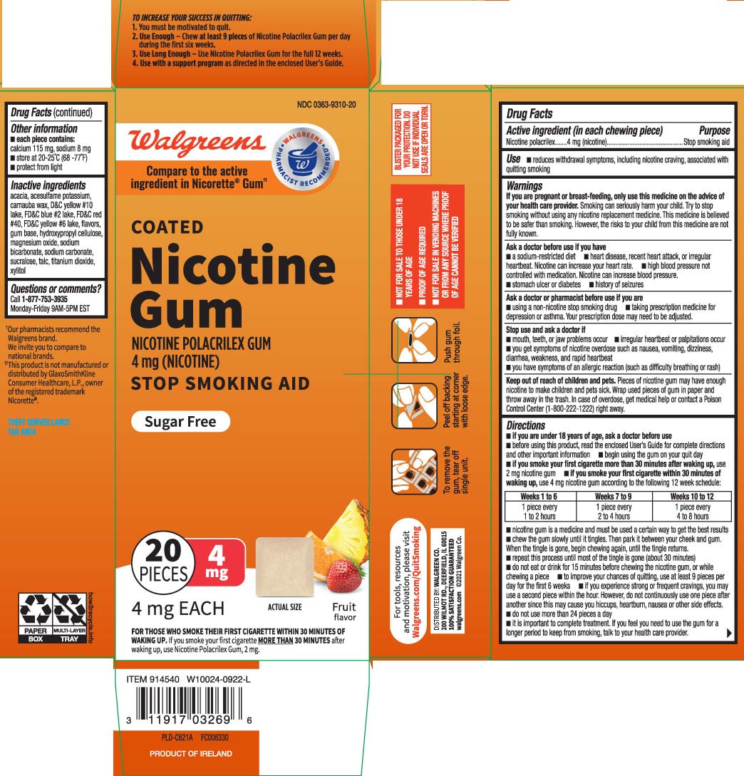 Pill image for Nicotine Polacrilex Gum Coated Ice Mint 4 Mg Anda204833 - Equate