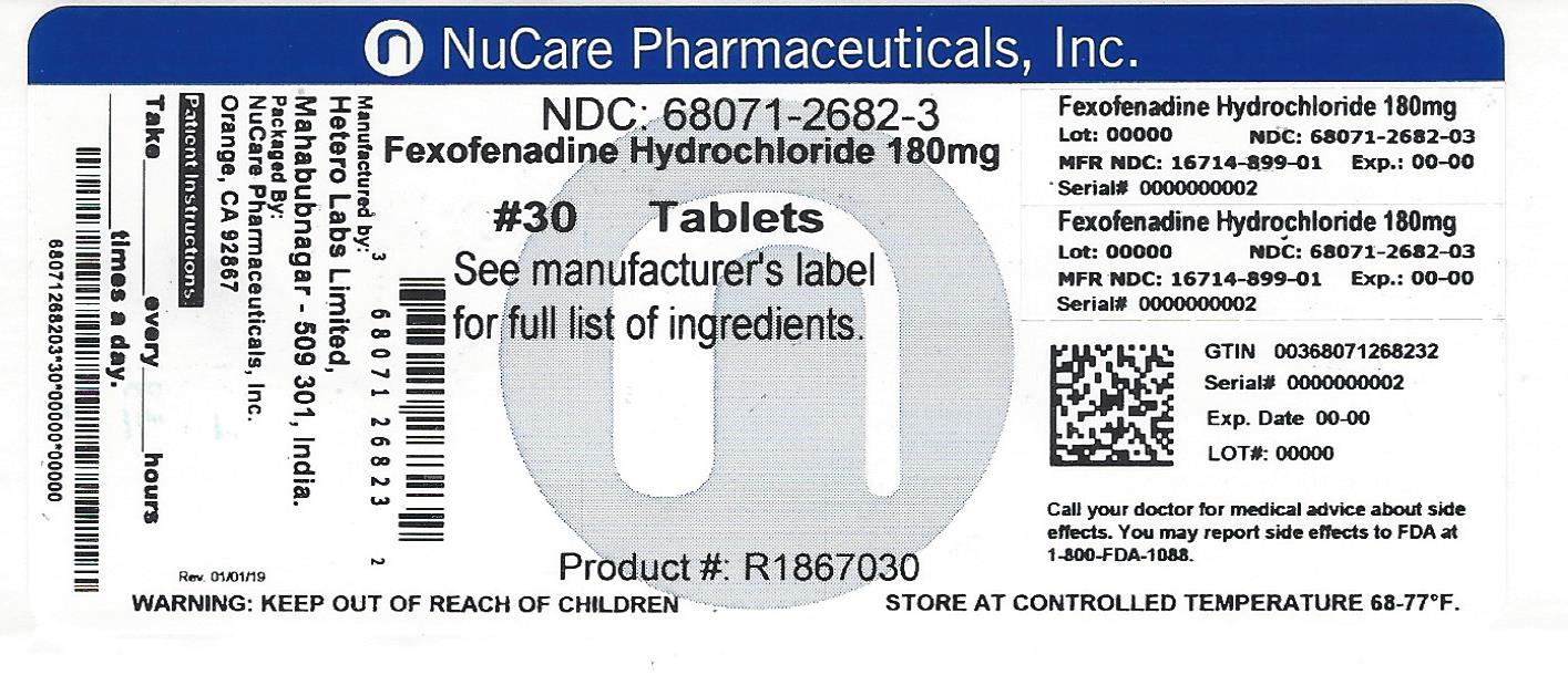 Pill image for Fexofenadine Hydrochloride Tablets Usp, 180 Mg
