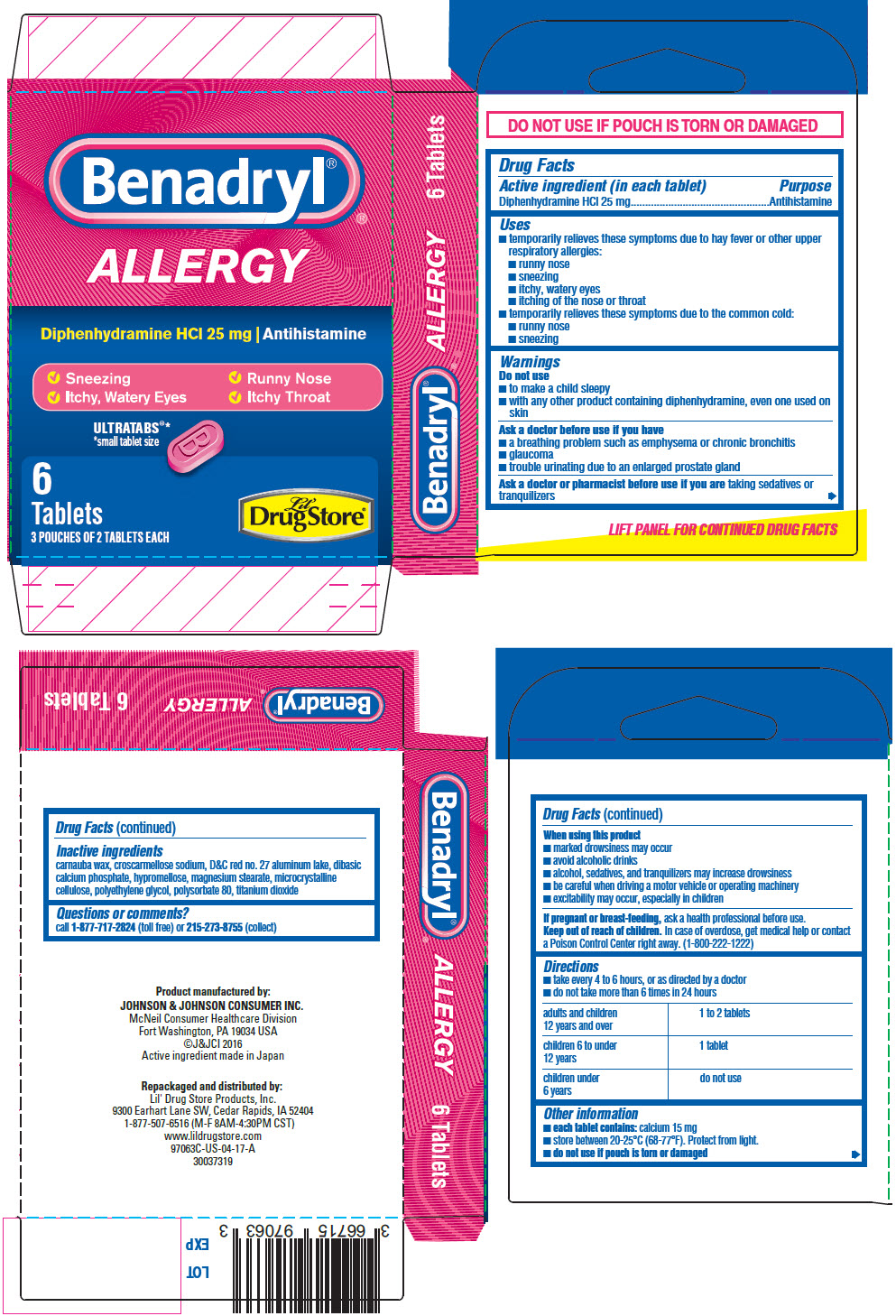Pill image for Benadryl ®