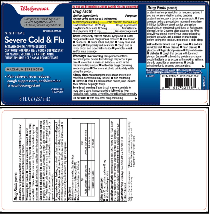 Pill image for Night Time Severe Cold & Flu
