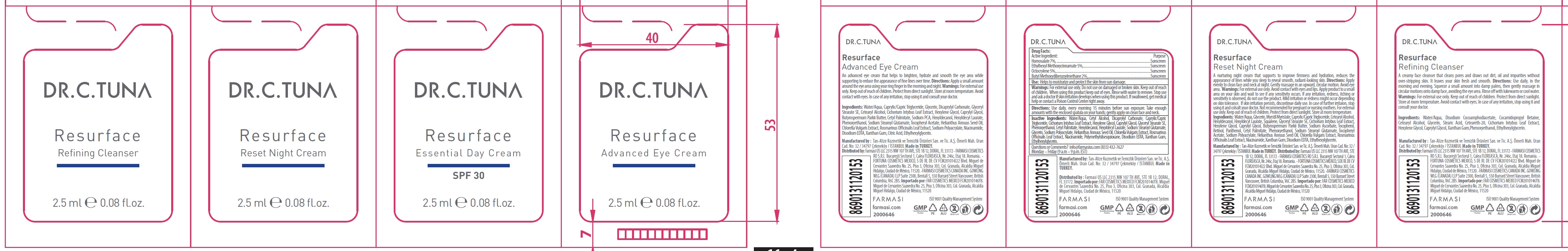 Pill image for Dr. C. Tuna Resurface Essential Day Cream Spf 30