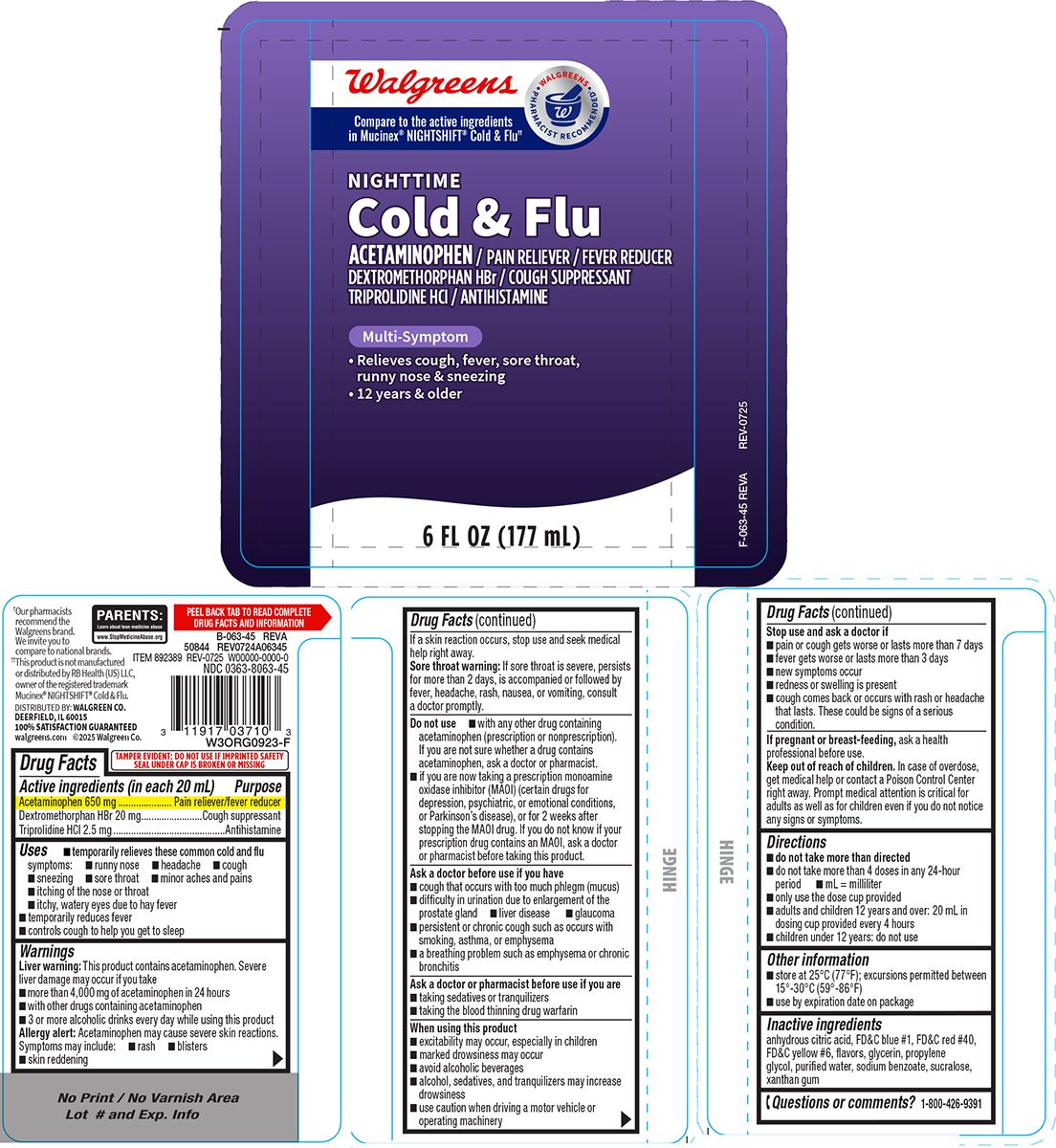 Pill image for Walgreens 44-063