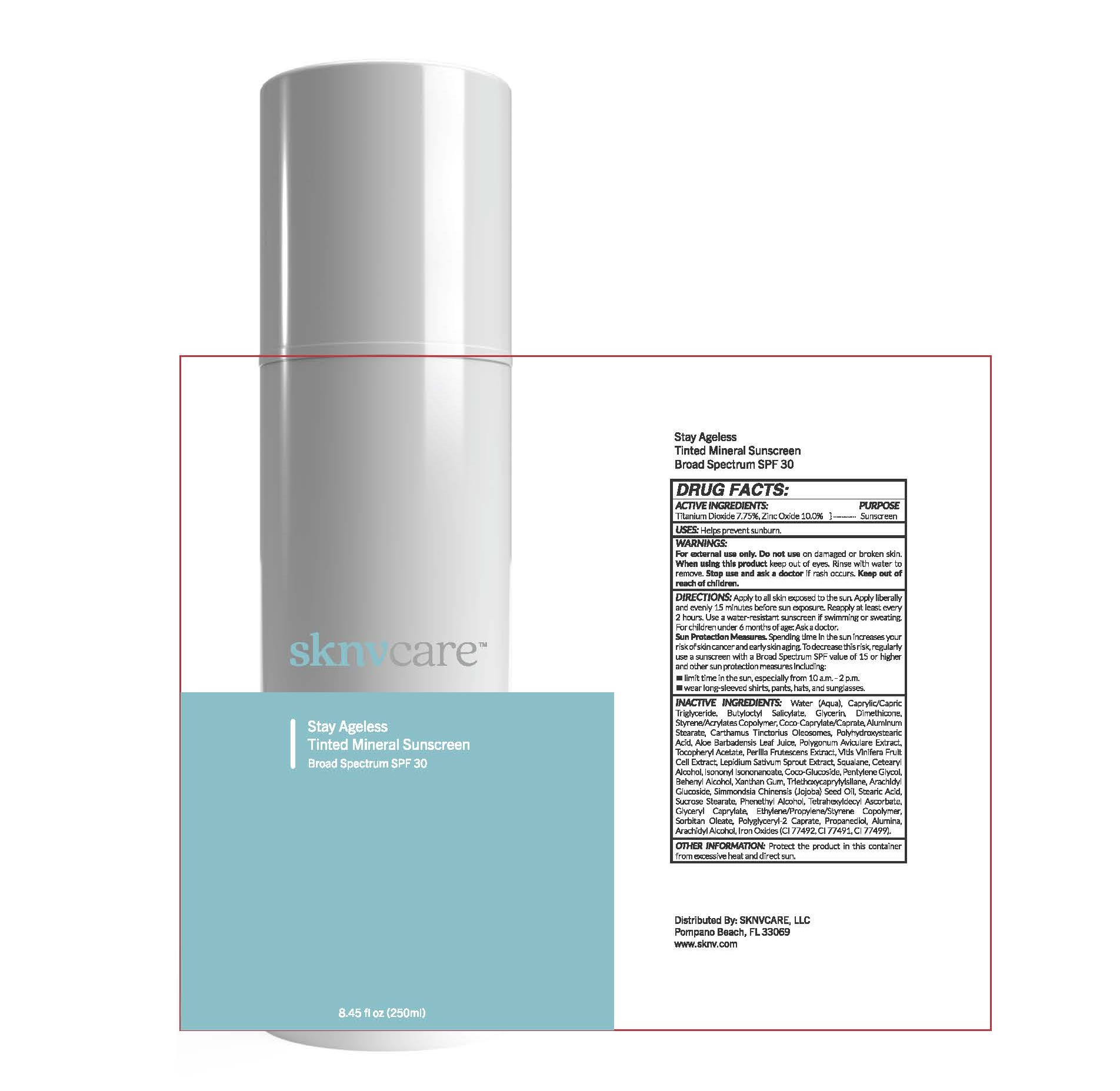 Pill image for Stay Ageless Tinted Mineralsunscreen Broad Spectrum Spf30