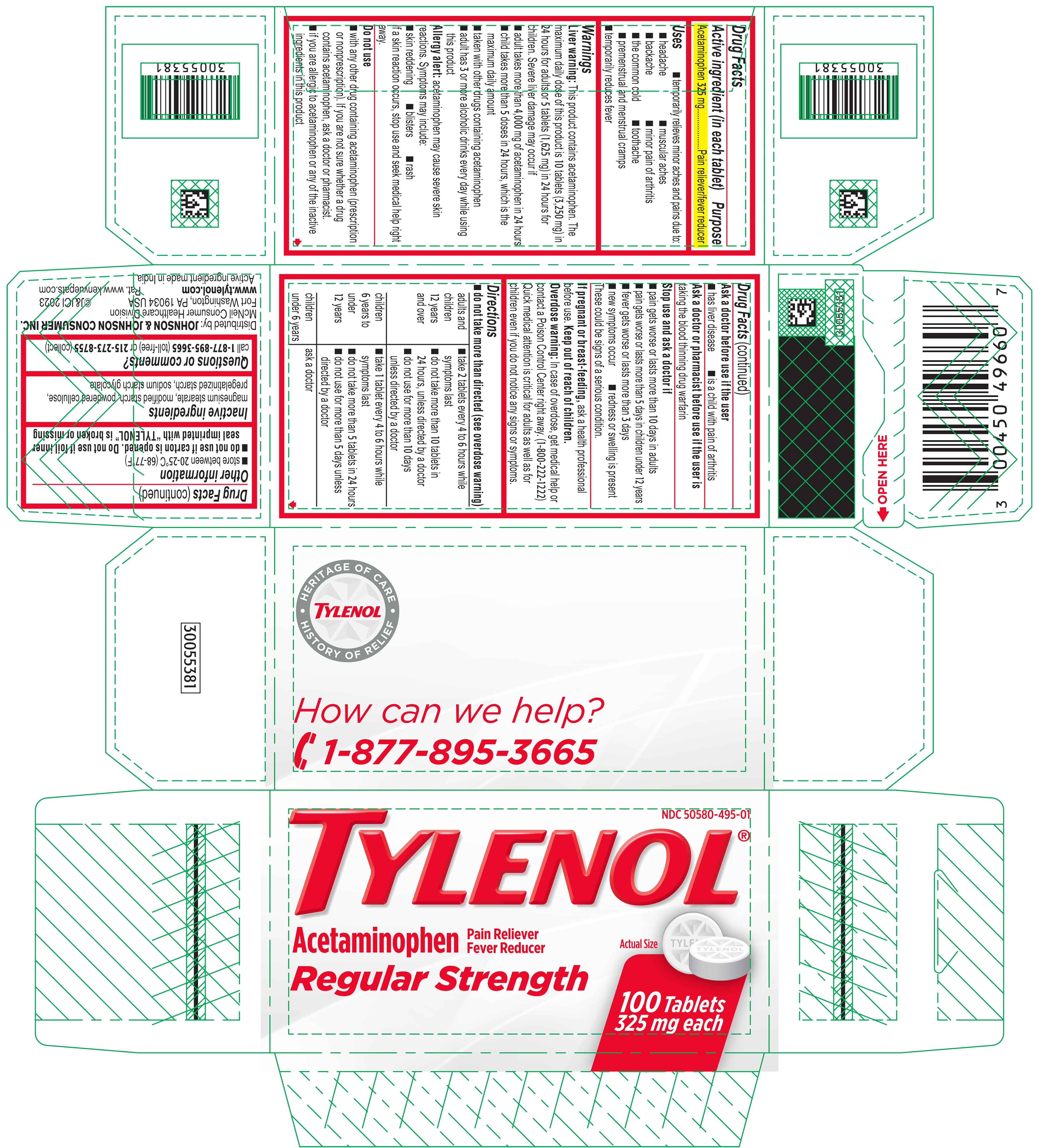 Pill image for Tylenol