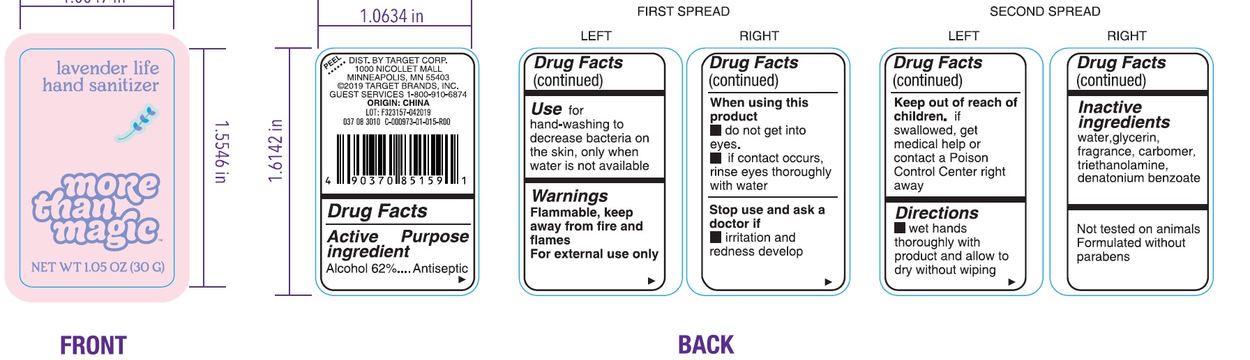 Pill image for Lavender Life Hand Sanitizer