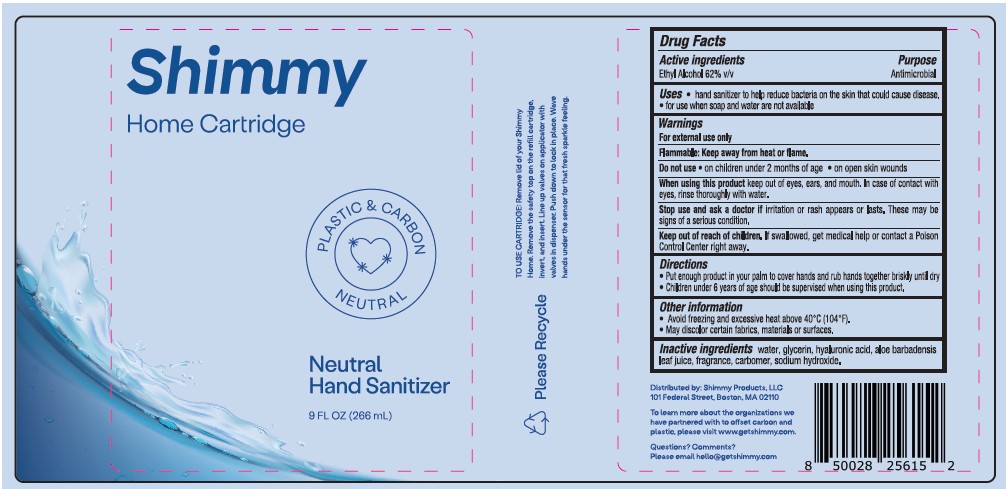 Pill image for shimmy neutral hand sanitizer