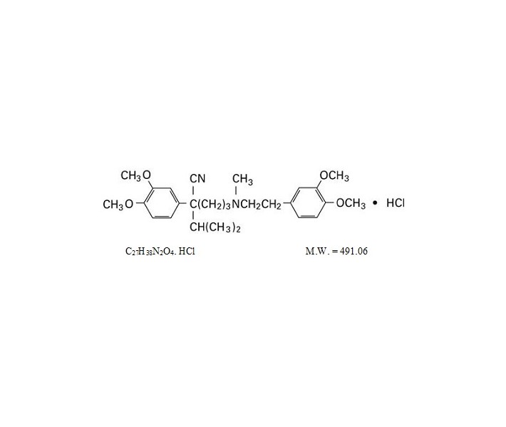 Pill image for Verapamil Hci Injection, Usp 10mg Per 4ml (2.5mg/ml)