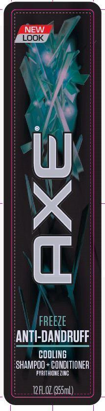Pill image for Axe Freeze Anti-dandruff Shampoo+conditioner