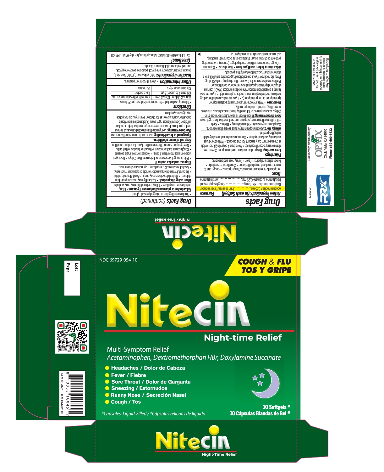 Pill image for Nitecin Night-time Relief