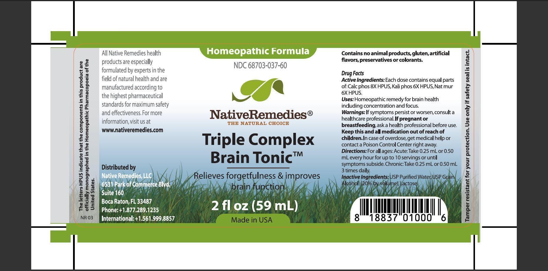 Pill image for Triple Complex Brain Tonic