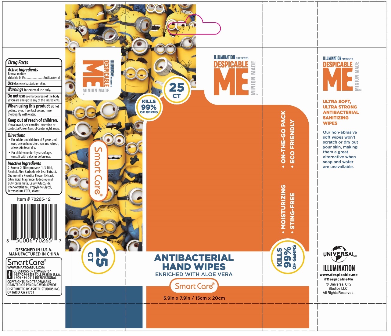 Pill image for Minions Antibacterial Hand Wipes