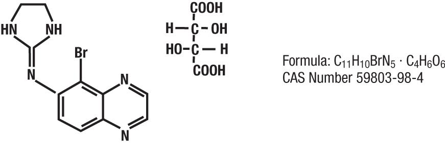 Pill image for These Highlights Do Not Include All The Information Needed To Use Brimonidine Tartrate Ophthalmic Solution Safely And Effectively. See Full Prescribing Information For Brimonidine Tartrate Ophthalmic Solution.