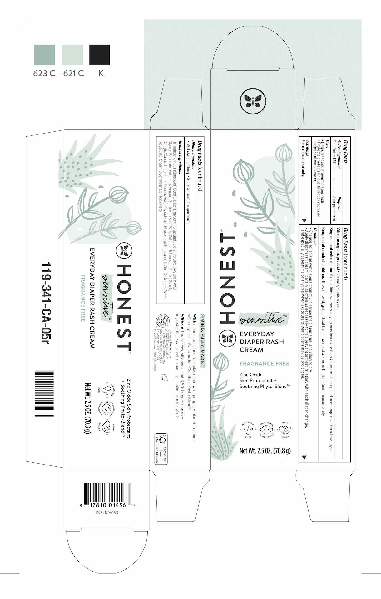 Pill image for Everyday Diaper Rash Cream