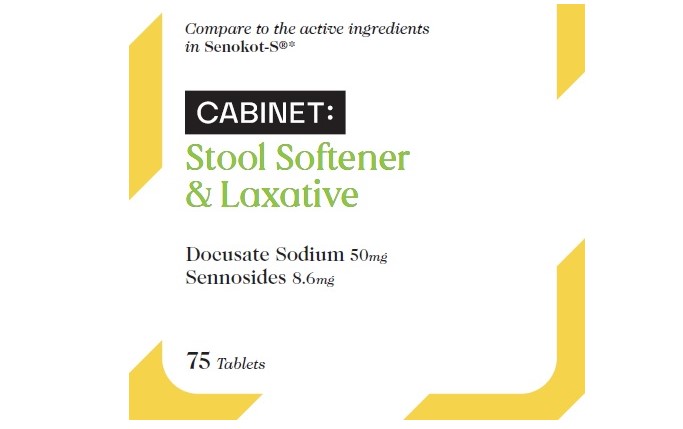 Pill image for Docusate Sodium 50mg, Sennosides 8.6mg Tablets