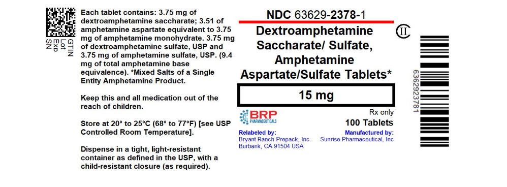 Pill image for Dextroamphetamine Saccharate, Amphetamine Aspartate, Dextroamphetamine Sulfate And Amphetamine Sulfate Tablets (mixed Salts Of A Single Amphetamine Product) Cii