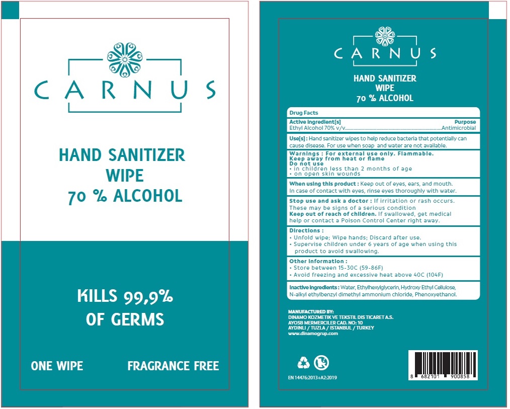 Pill image for Carnus Hand Sanitizer Wipe
